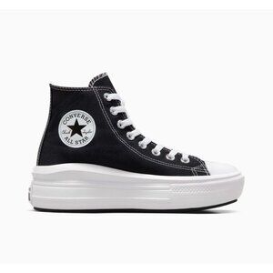 Converse Chuck Taylor All Star Move Hi Platform Sneakers Womens 8.5 Black Shoes